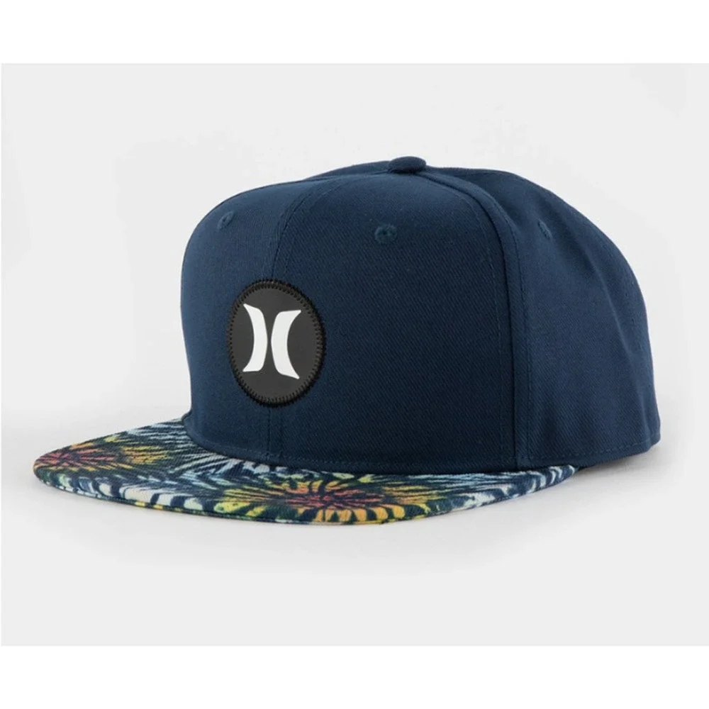 HURLEY Printed Flat Brim Boys Snapback Hat